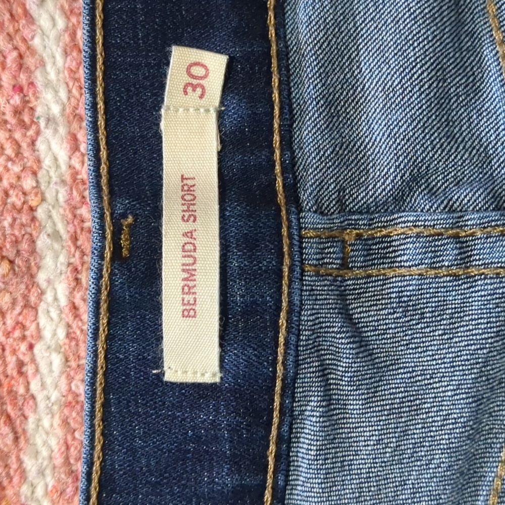 Levi's Denim Shorts with Patches - Picture 8 of 12